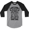 I Am An April Woman 3/4 Sleeve Shirt