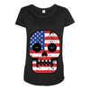 united states till i die Maternity Scoop Neck T-shirt