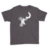 motocross motor bike motorrad cross biker freestyle mx sx baja Youth Tee