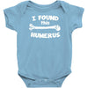 i found this humerus Baby Onesie
