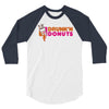 drunk'n donuts 3/4 Sleeve Shirt