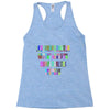 ONE DAY SOMAONE IS GOING TO HUG YOU SO TIGHT THAT ALL OF YOUR BROKEN P Racerback Tank