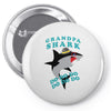Grandpa Shark -Shark Do Do Do Pin-back button