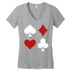Casino Signs Women's V-Neck T-Shirt