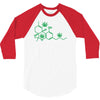 thc pot leaf molecule 3/4 Sleeve Shirt