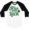 kiss me for luck 3/4 Sleeve Shirt