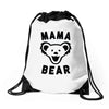 mama bear Drawstring Bags
