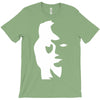 sax player lady face optical illusion T-Shirt