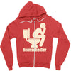 heimschei&szlig;er funny Zipper Hoodie
