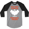 Halloween You Cant Scare Me Im A Preschool Teacher 3/4 Sleeve Shirt
