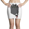 pocket toothless Mini Skirts