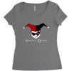 dr. harleen frances quinzel Women's Triblend Scoop T-shirt