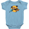 bat man and robin Baby Bodysuit