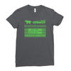 delorean trail Ladies Fitted T-Shirt