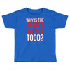 why is the carpet wet todd Toddler T-shirt
