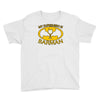 my superhero is barman Youth Tee