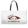 September Peeking Out Baby Boy Weekender Totes