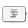 women's rights are human rights Laptop sleeve