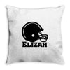 promo football Throw Pillow