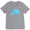 water planet global warming world ocean banksy nature graphic V-Neck Tee