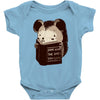 don't hurt the ones you love Baby Bodysuit