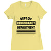 redundancy Ladies Fitted T-Shirt