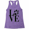 LOVE MY DOG Racerback Tank