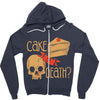 cake or death Zipper Hoodie