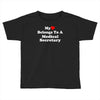my heart belongs to a medical secretary Toddler T-shirt