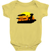 Mufasa and Simba Lion King Baby Bodysuit