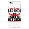 Legends Are Born In October iPhone 6/6s Plus Case