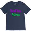 mardi gras princess V-Neck Tee