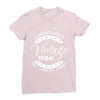 legendary vintage 1984 Ladies Fitted T-Shirt
