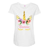 Unicorn Maternity Scoop Neck T-shirt