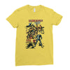 historical superheroes Ladies Fitted T-Shirt