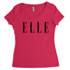 elle Women's Triblend Scoop T-shirt