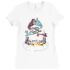 wizards duel Ladies Fitted T-Shirt