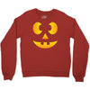 funny halloween jack o lantern kids Crewneck Sweatshirt