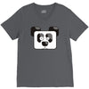 panda pixel V-Neck Tee
