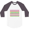 pattern overload 3/4 Sleeve Shirt