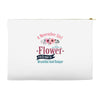 A November Girl Like A Flowers Accessory Pouches