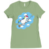 unicorn magic Ladies Fitted T-Shirt
