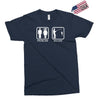fishing   problem solved mens funny Exclusive T-shirt