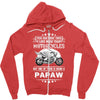 Motorcycles Papaw Zipper Hoodie