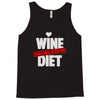 wine diet challenge accepted Tank Top