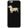 dachshund flower iPhone 6/6s Case