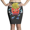 saiyan fries Pencil Skirts