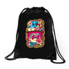 i love candy Drawstring Bags