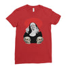 nun fuck Ladies Fitted T-Shirt