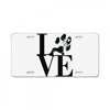 LOVE MY DOG License Plate